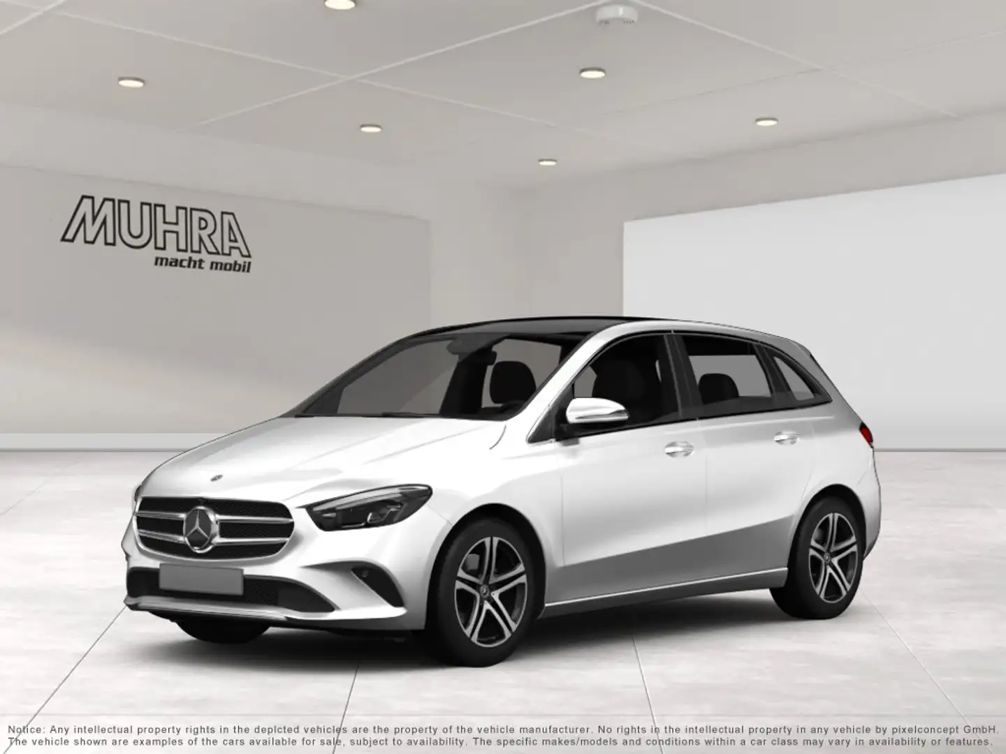 Mercedes-Benz B 220 AMG Line 18" Tot-Winkelass. Navi Premuim Blanc - 2