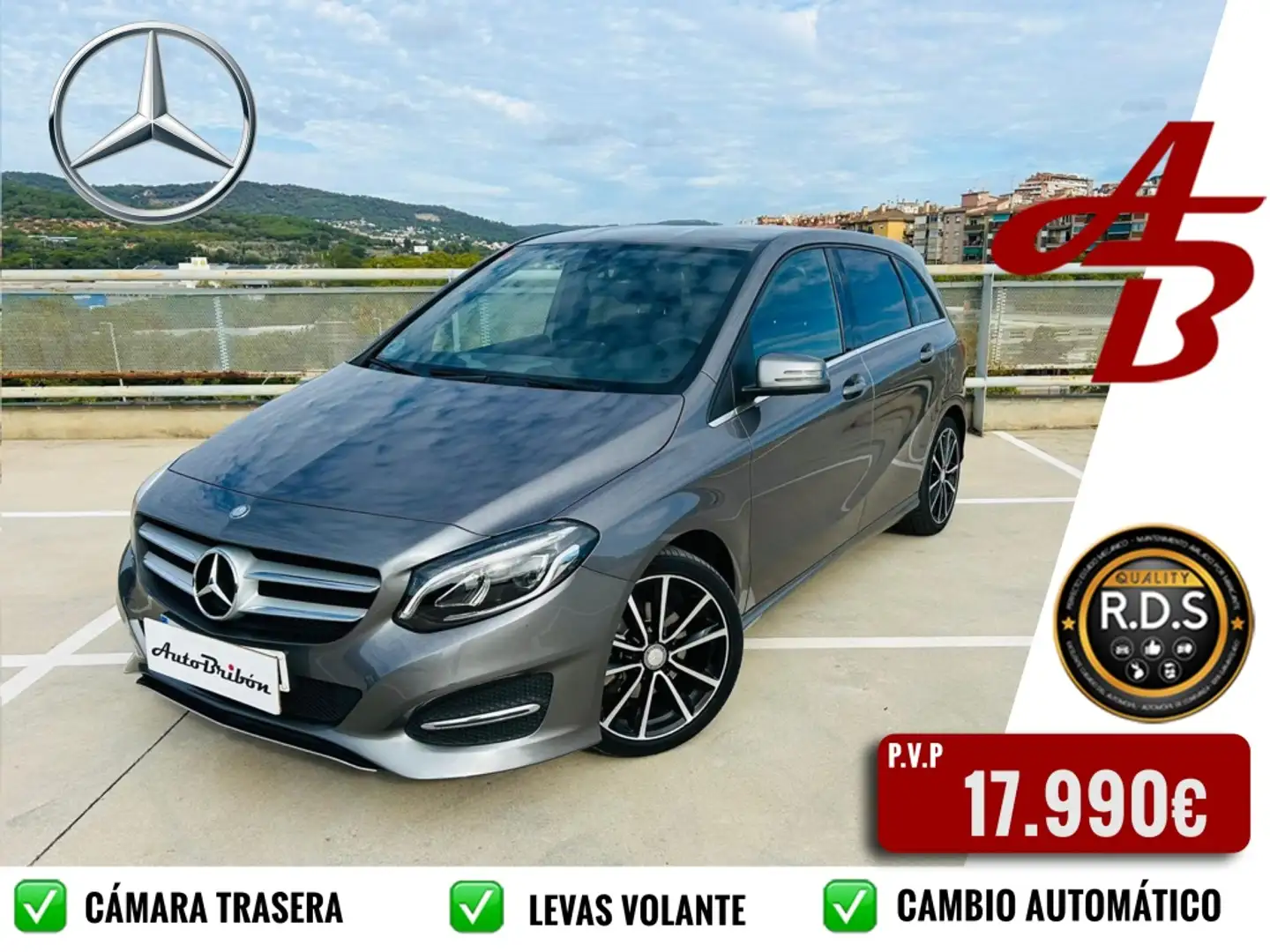 Mercedes-Benz B 200 CDI 4M 7G-DCT Silber - 1