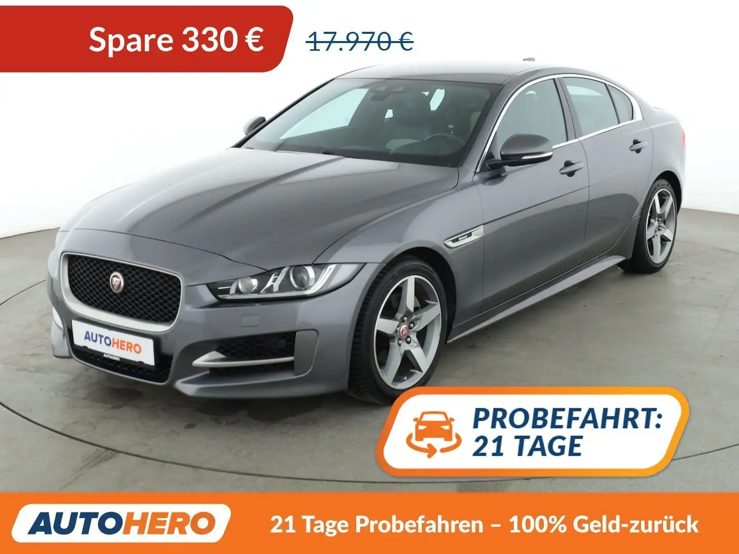 Jaguar XE 20d R-Sport Aut.*NAVI*CAM*XENON*SPUR*PDC*SHZ* Gris - 1