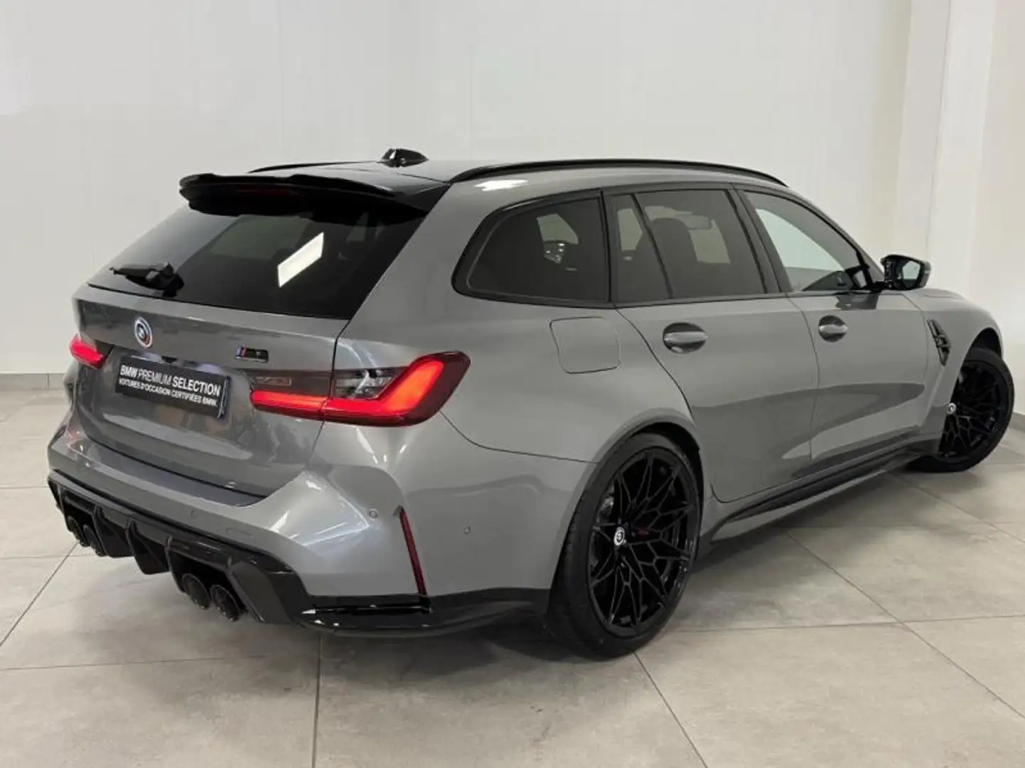 BMW M3 3.0 510ch Competition M xDrive Gris - 2