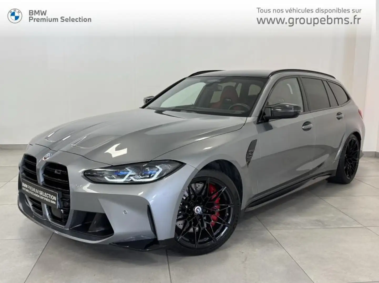 BMW M3 3.0 510ch Competition M xDrive Gris - 1
