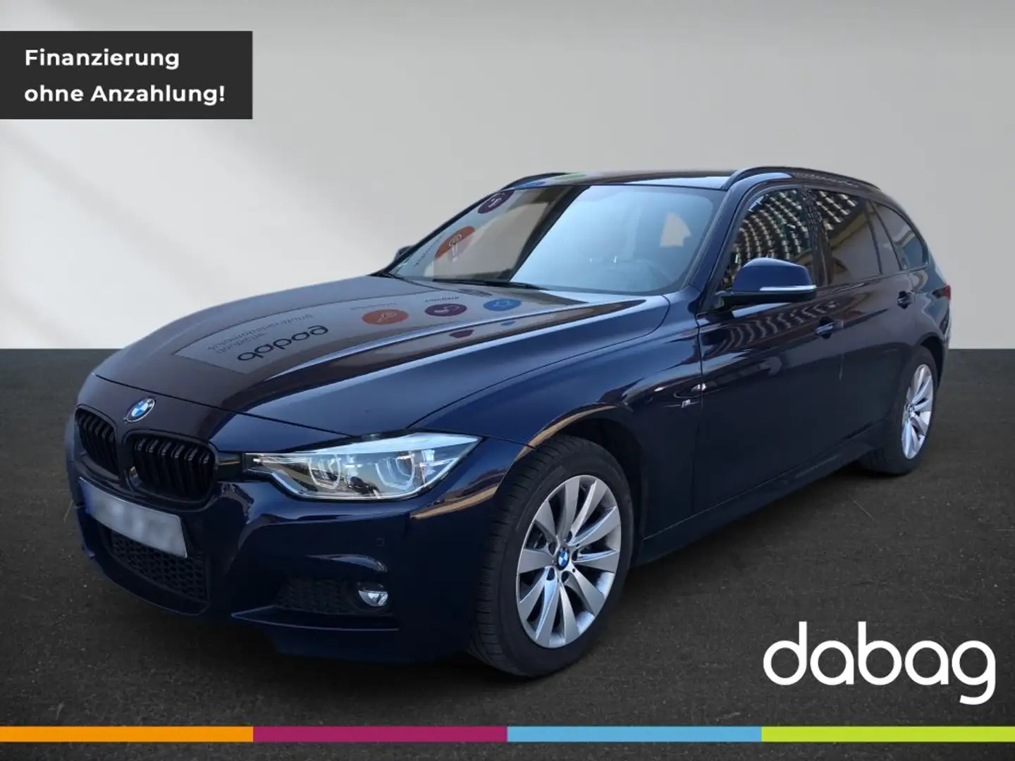 BMW 320 320d Touring xDrive Aut. M Sport Blau - 1