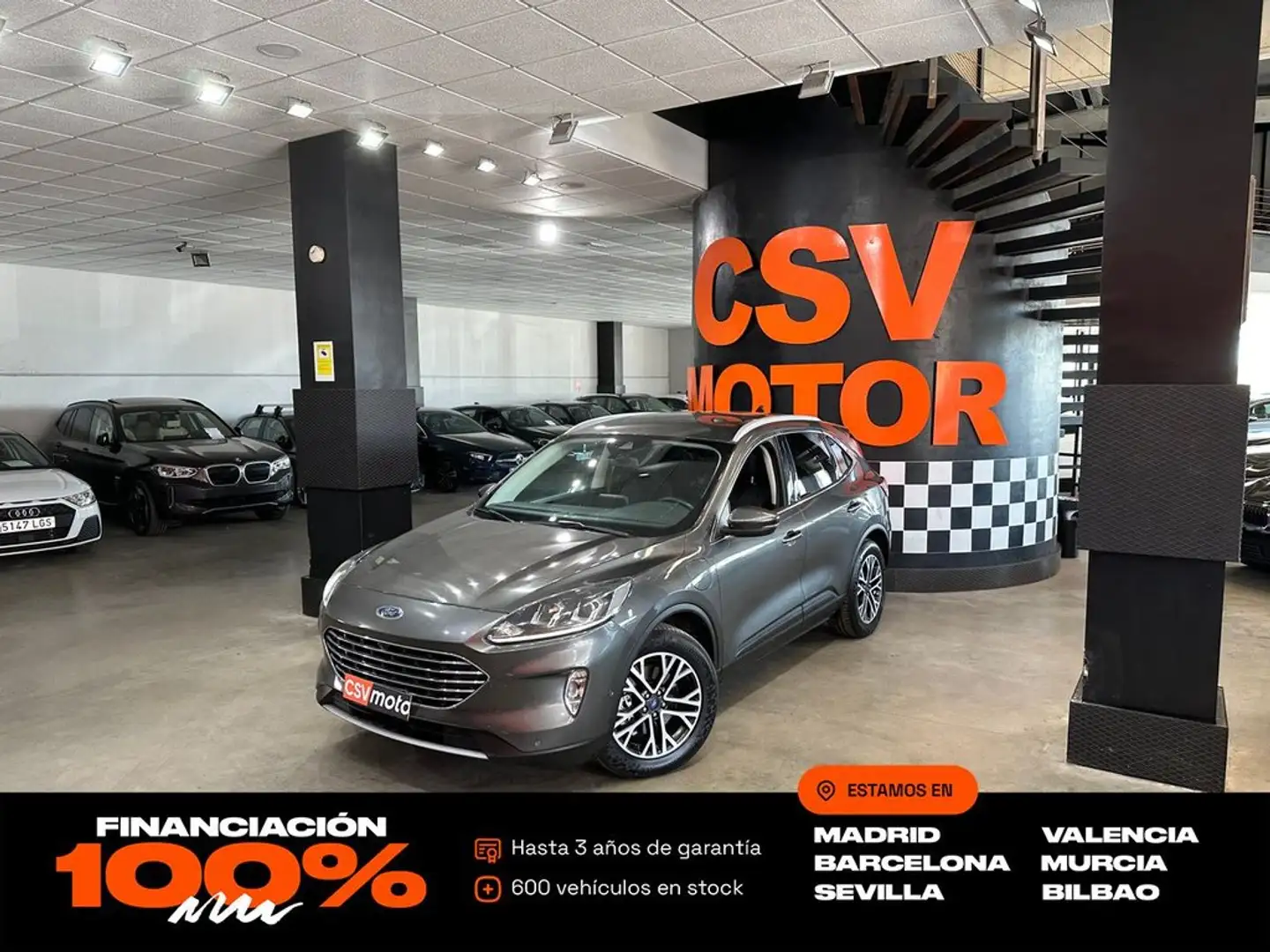 Ford Kuga 2.5 Duratec PHEV Titanium 4x2 Gris - 1