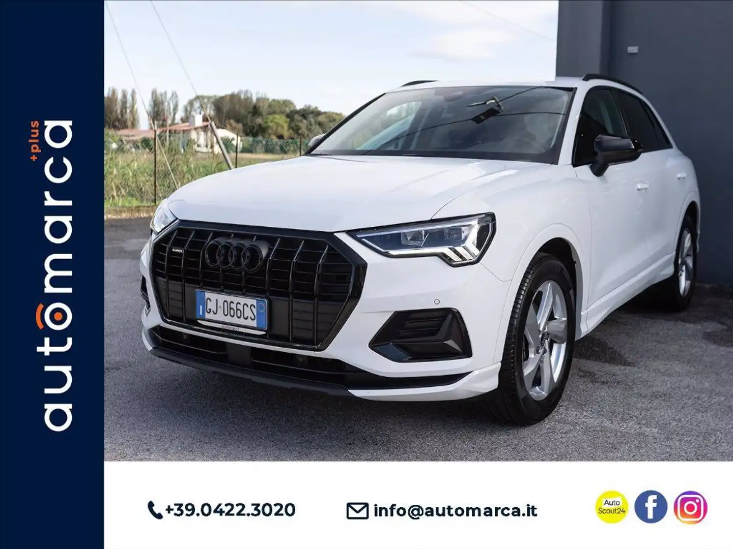 Audi Q3 35 2.0 tdi Business Advanced quattro s-tronic Bianco - 1