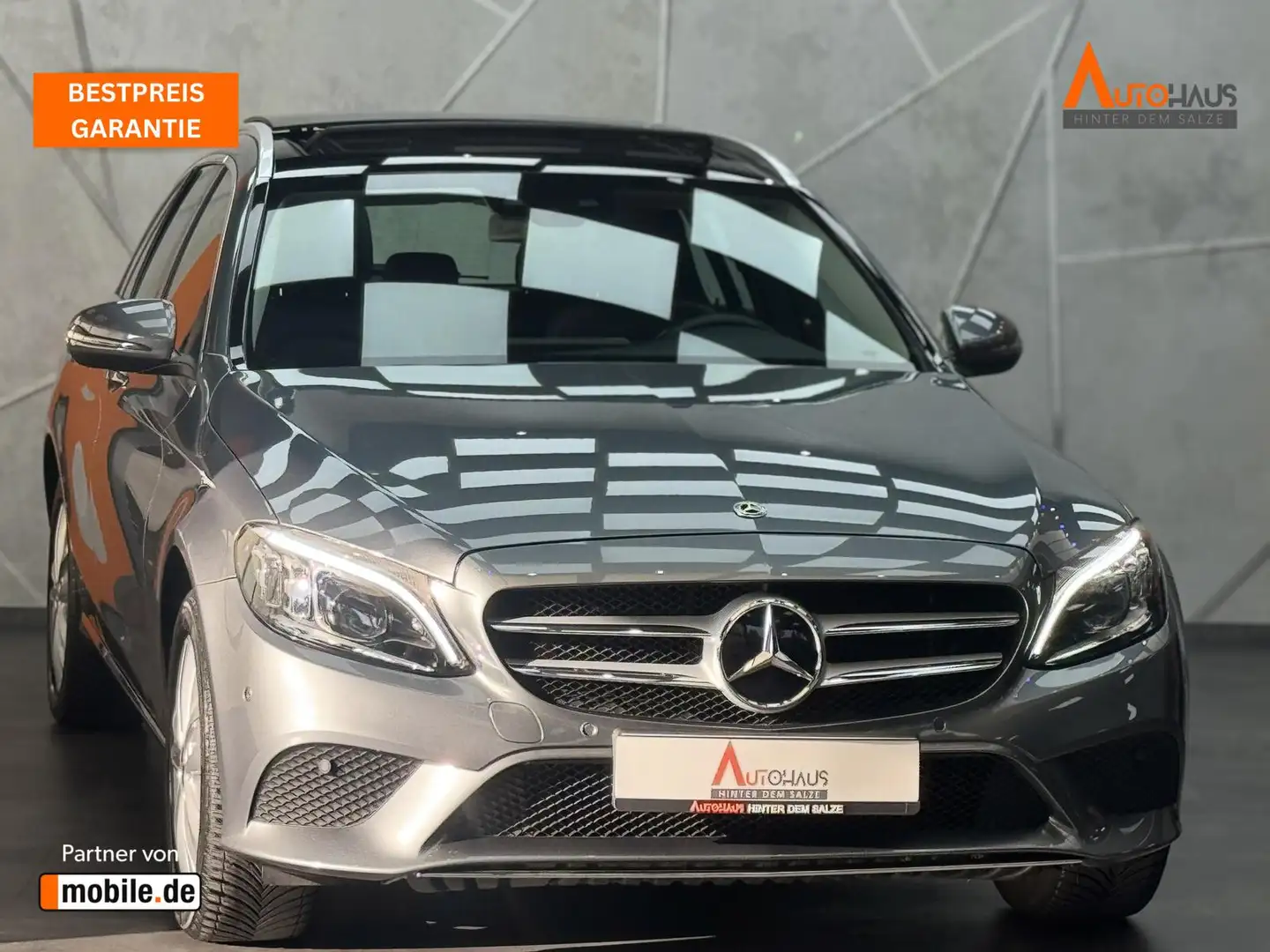 Mercedes-Benz C 400 C 400 T 4Matic |PANO|LED|KAM|TOPZUSTAND| Grey - 1