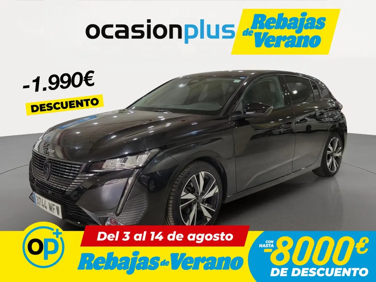 Peugeot 308 1.2 PureTech S&S Allure EAT8 130 Negro - 1