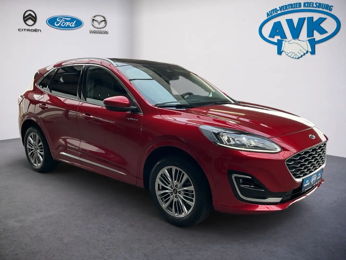 Ford Kuga Plug-In Hybrid Vignale mit AHK Rot - 1