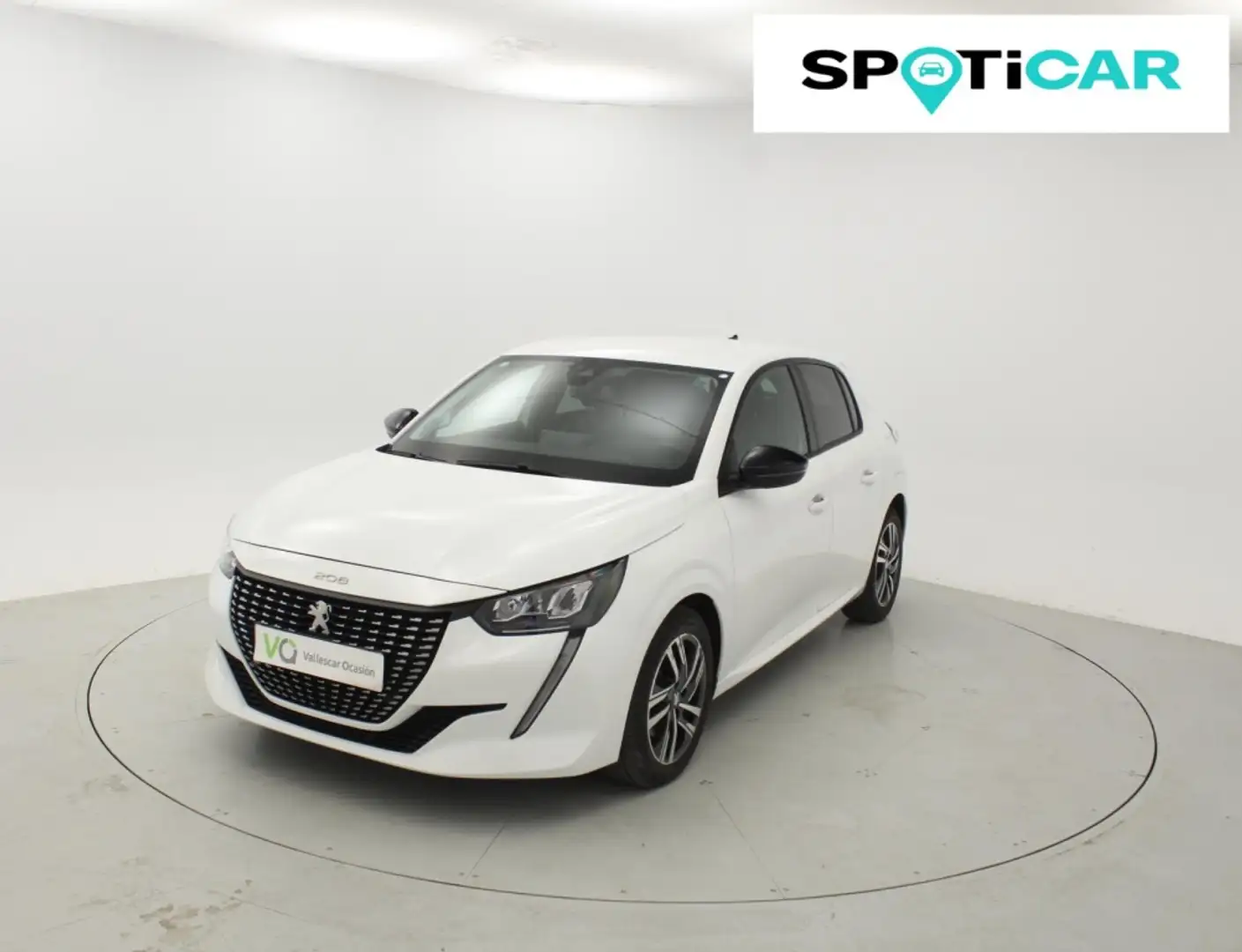 Peugeot 208 ALLURE 1.2 PURETECH 100 CV 5P Blanco - 1