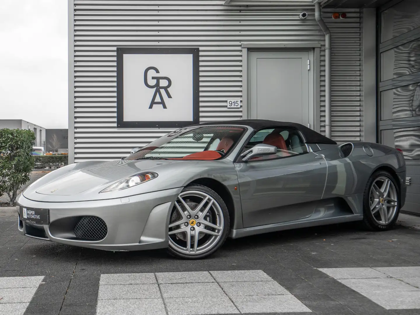 Ferrari F430 4.3 V8 Spider F1 | Carbon sportstoelen | Leder Grijs - 2