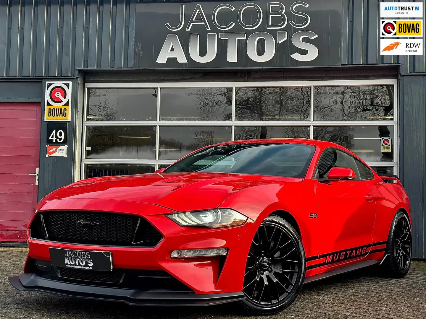 Ford Mustang 5.0 V8 GT Rot - 1