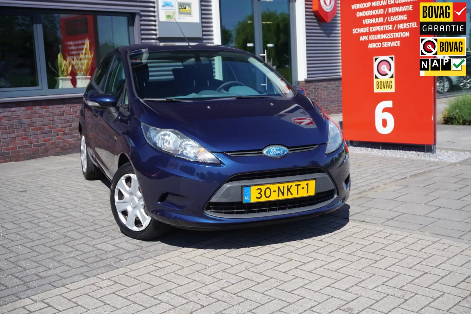 Ford Fiesta 1.25 Limited; Dealer onderhouden; Airco Bleu - 1