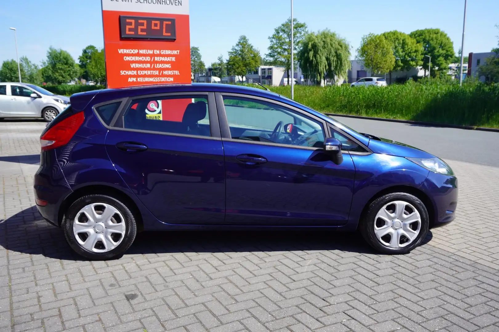 Ford Fiesta 1.25 Limited; Dealer onderhouden; Airco Bleu - 2