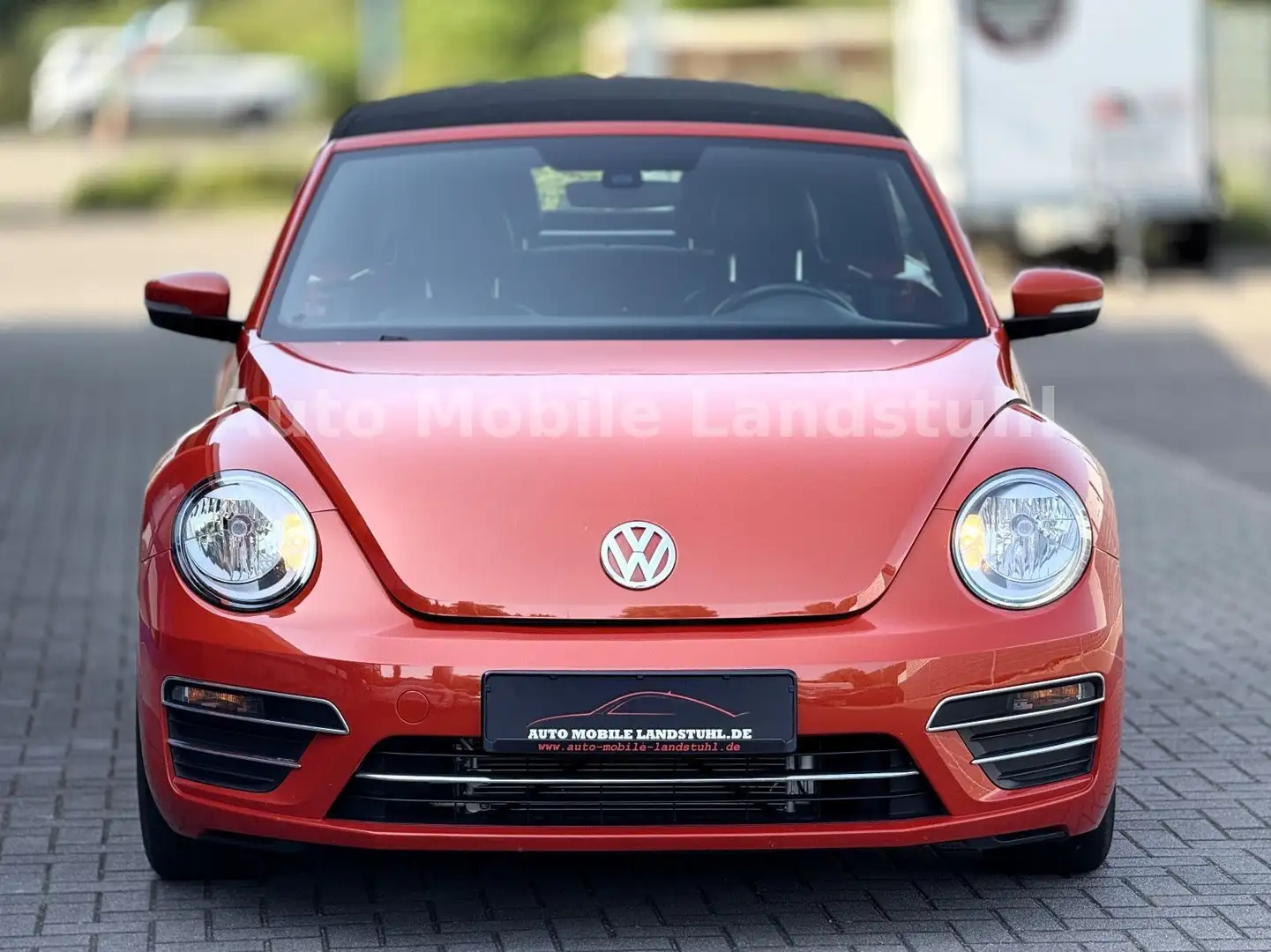 Volkswagen Beetle BEETELE-CABRIOLET*1.8*EXCLUSIVE-DESIGN*NAVI*LEDE Orange - 2
