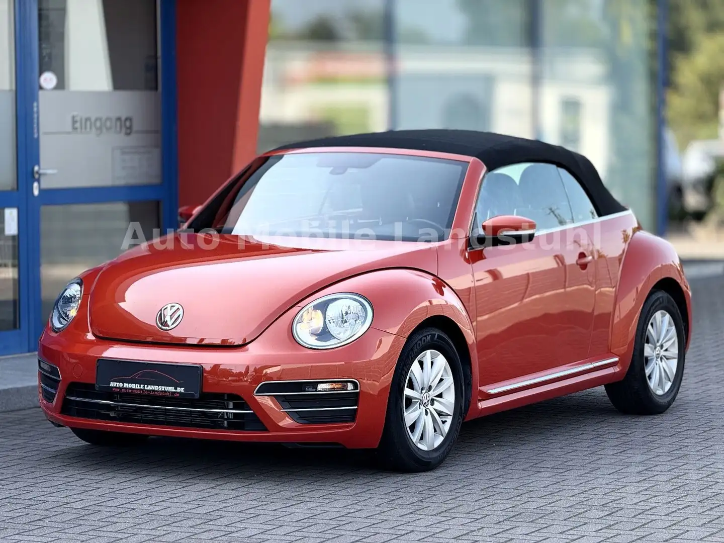 Volkswagen Beetle BEETELE-CABRIOLET*1.8*EXCLUSIVE-DESIGN*NAVI*LEDE Orange - 1