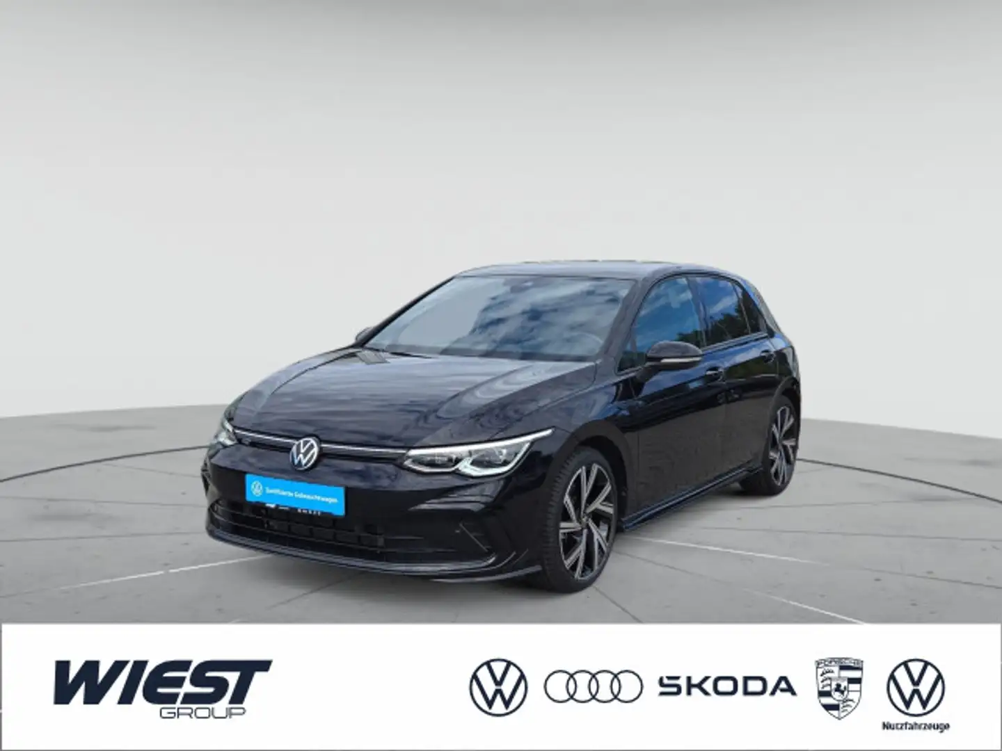 Volkswagen Golf VIII R-Line 2.0 TSI DSG, ACC/NAVI/KAM/LED/S Noir - 1