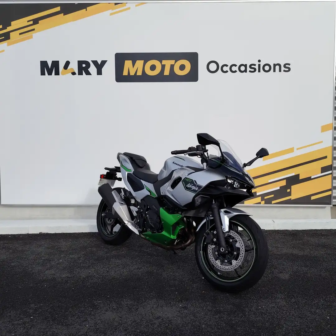 Kawasaki Ninja 7 Hybrid Grijs - 2