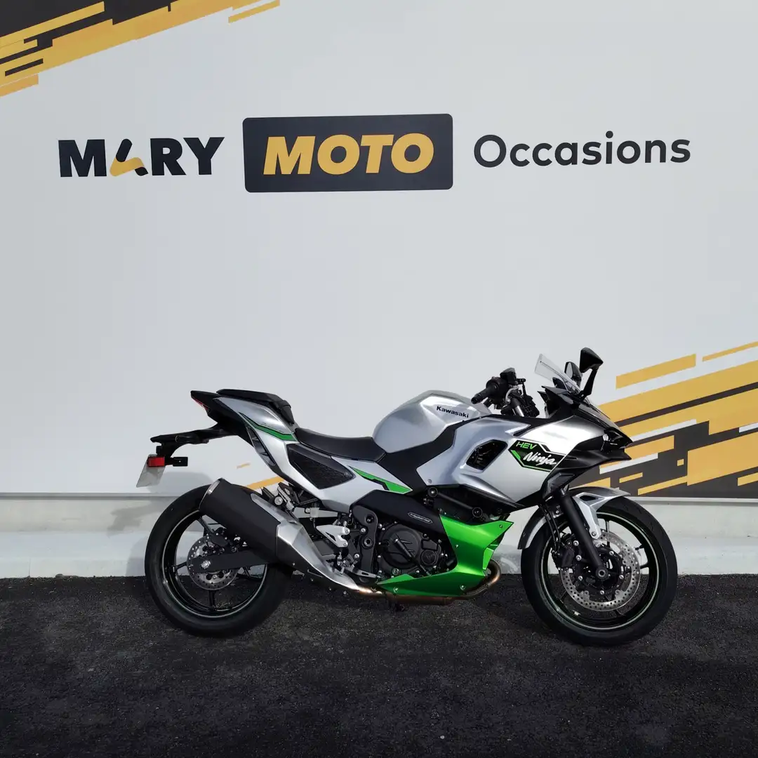 Kawasaki Ninja 7 Hybrid Grijs - 1