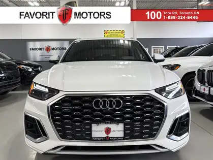 White 2022 Audi Q5 Sportback quattro Premium S Line 45 TFSI AWD Sedan All-Wheel Drive 7-Speed Automatic