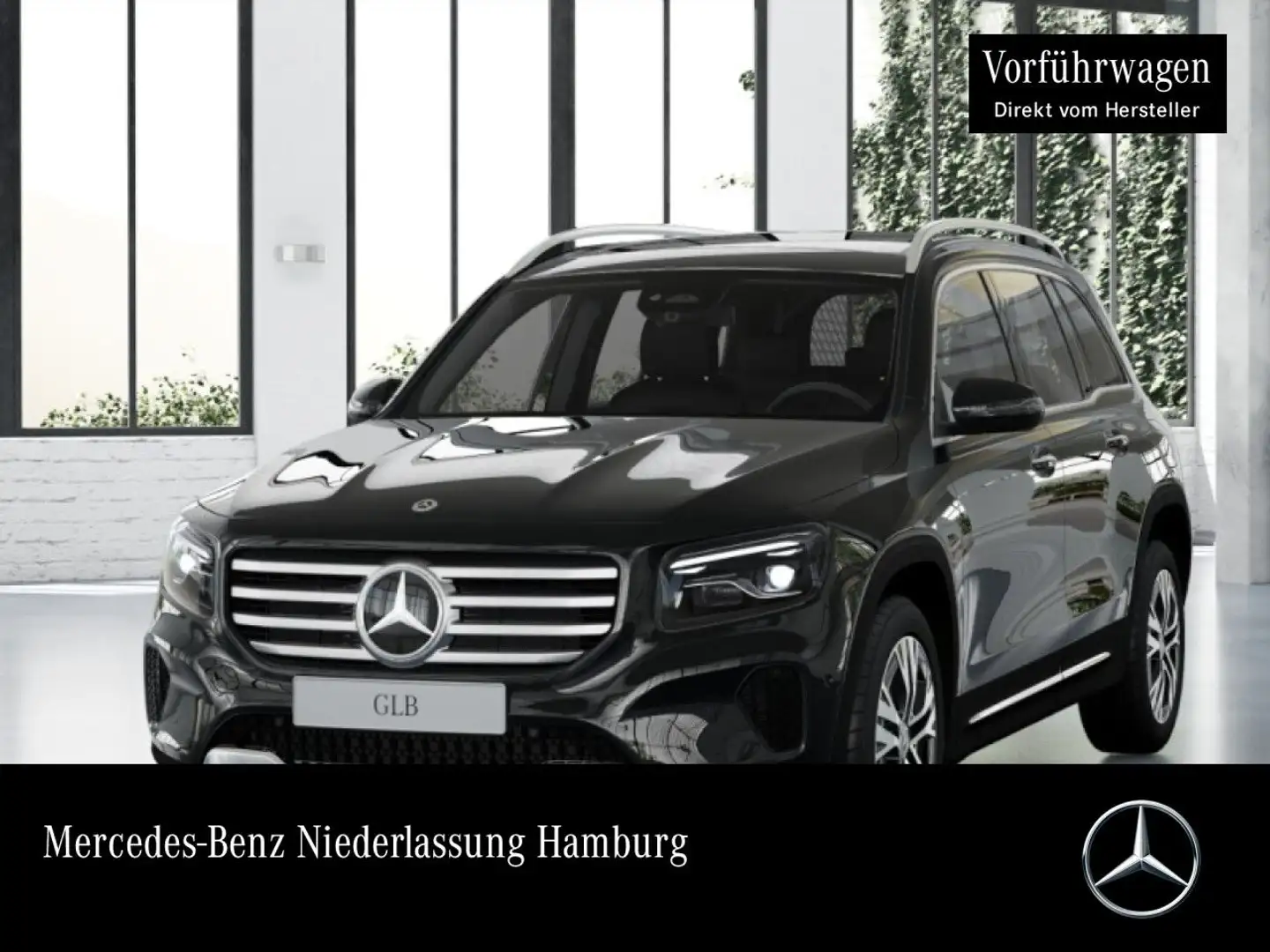 Mercedes-Benz GLB 200 d PROGRESSIVE+PANO+AHK+MULTIBEAM+KAMERA+8G Schwarz - 1