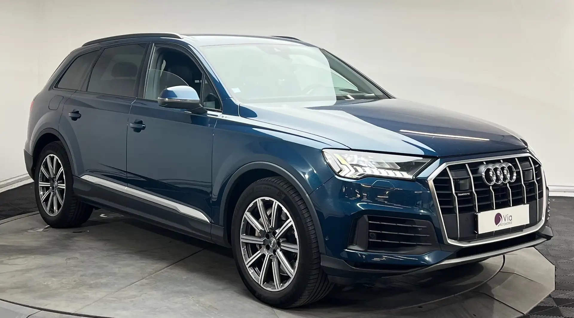 Audi Q7 55 TFSI e 380 ch Quattro Advanced - Suivi Complet - Apple Carplay - 2