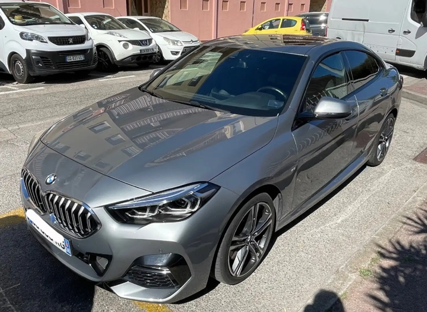 BMW 220 Gran Coupe 220d 190 ch BVA8 M Sport Gris - 1