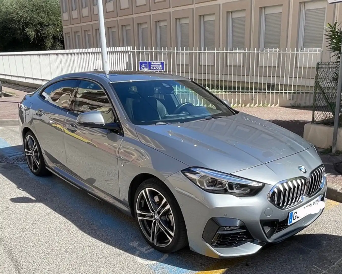BMW 220 Gran Coupe 220d 190 ch BVA8 M Sport Gris - 2