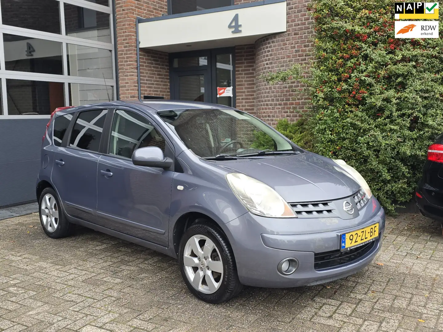 Nissan Note 1.6 Acenta Nap |Airco |Apk 11-2026 |Boekjes Blauw - 1