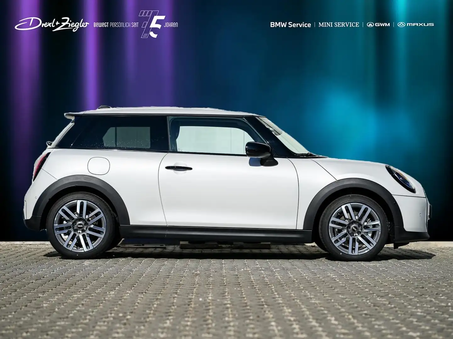 MINI Cooper S 3-t Classic Paket M 17 PANO HeadUp KoZg Blanc - 2