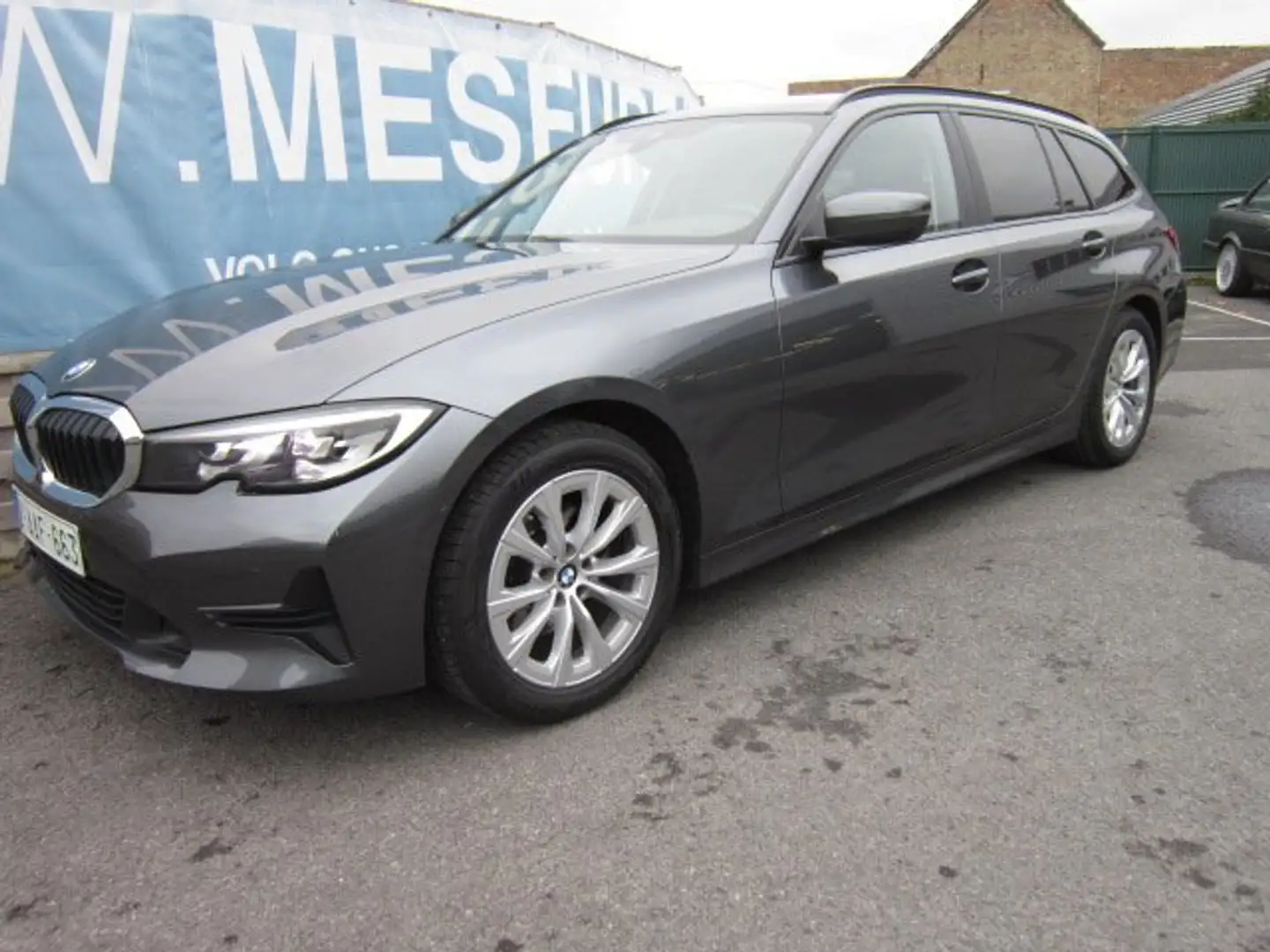 BMW 320 iA Touring PROF NAVI + OPEN PANO DAK + ZETELVERW. Grijs - 1