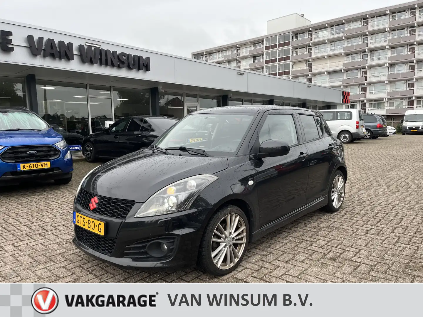 Suzuki Swift 1.6 Sport 5Drs Lmv Klima Cruise Zwart - 1