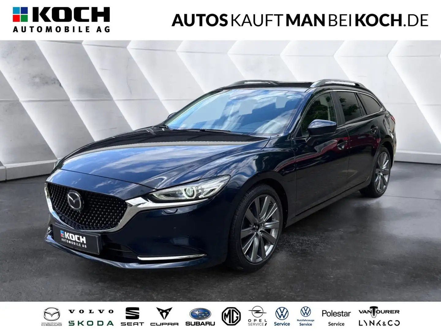 Mazda 6 Kombi SKYACTIV-G 194 Drive Signature HUD NAVI Blau - 1