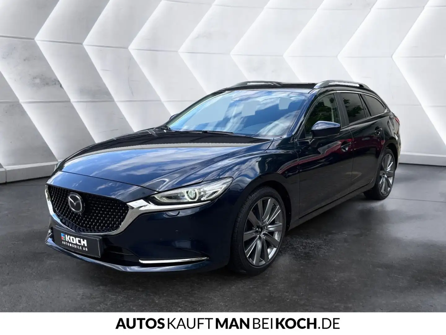 Mazda 6 Kombi SKYACTIV-G 194 Drive Signature HUD NAVI Blau - 2