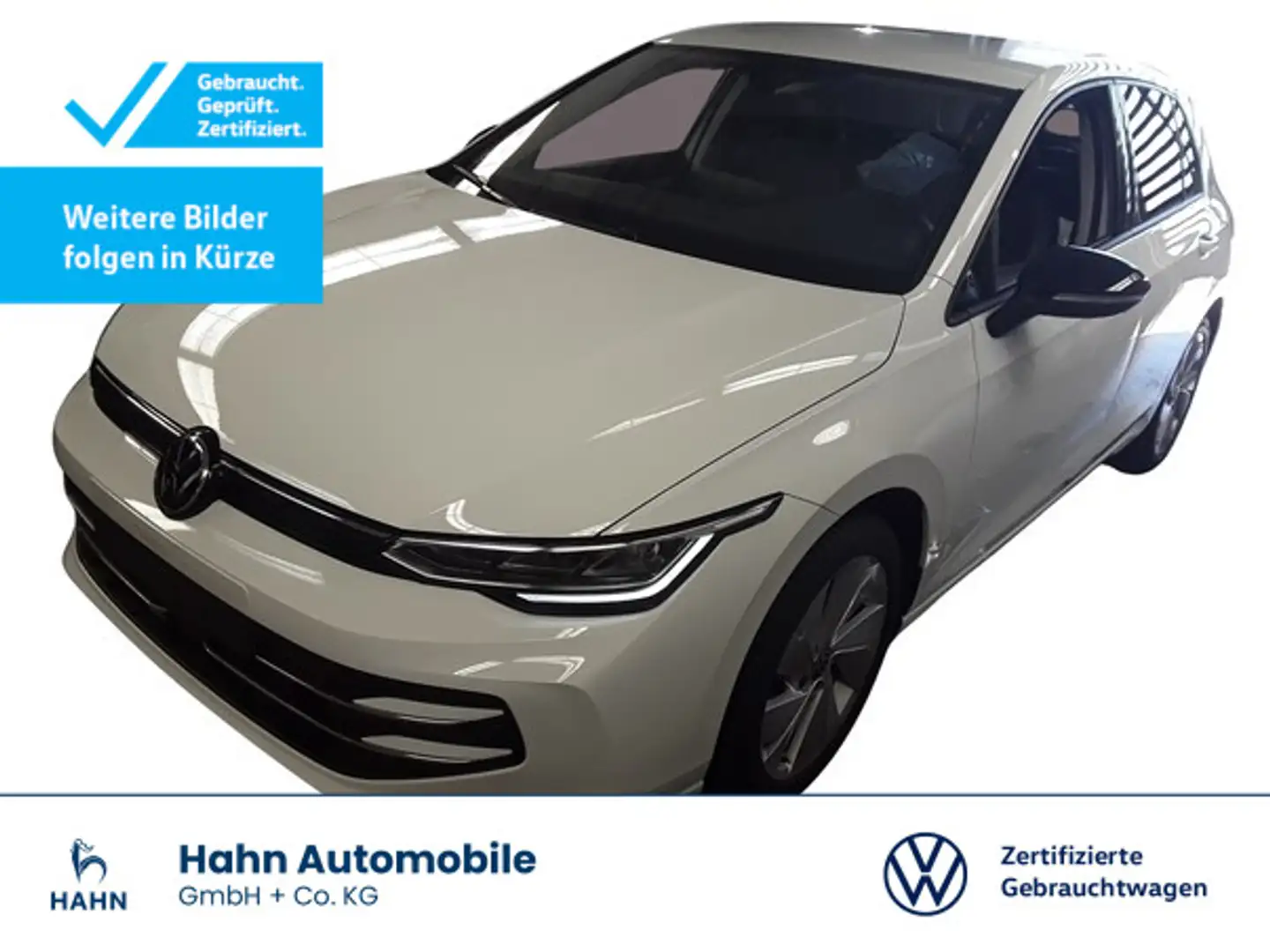 Volkswagen Golf VIII 1.5TSI Goal LED Navi AHK APP Sitzh DWA Weiß - 1