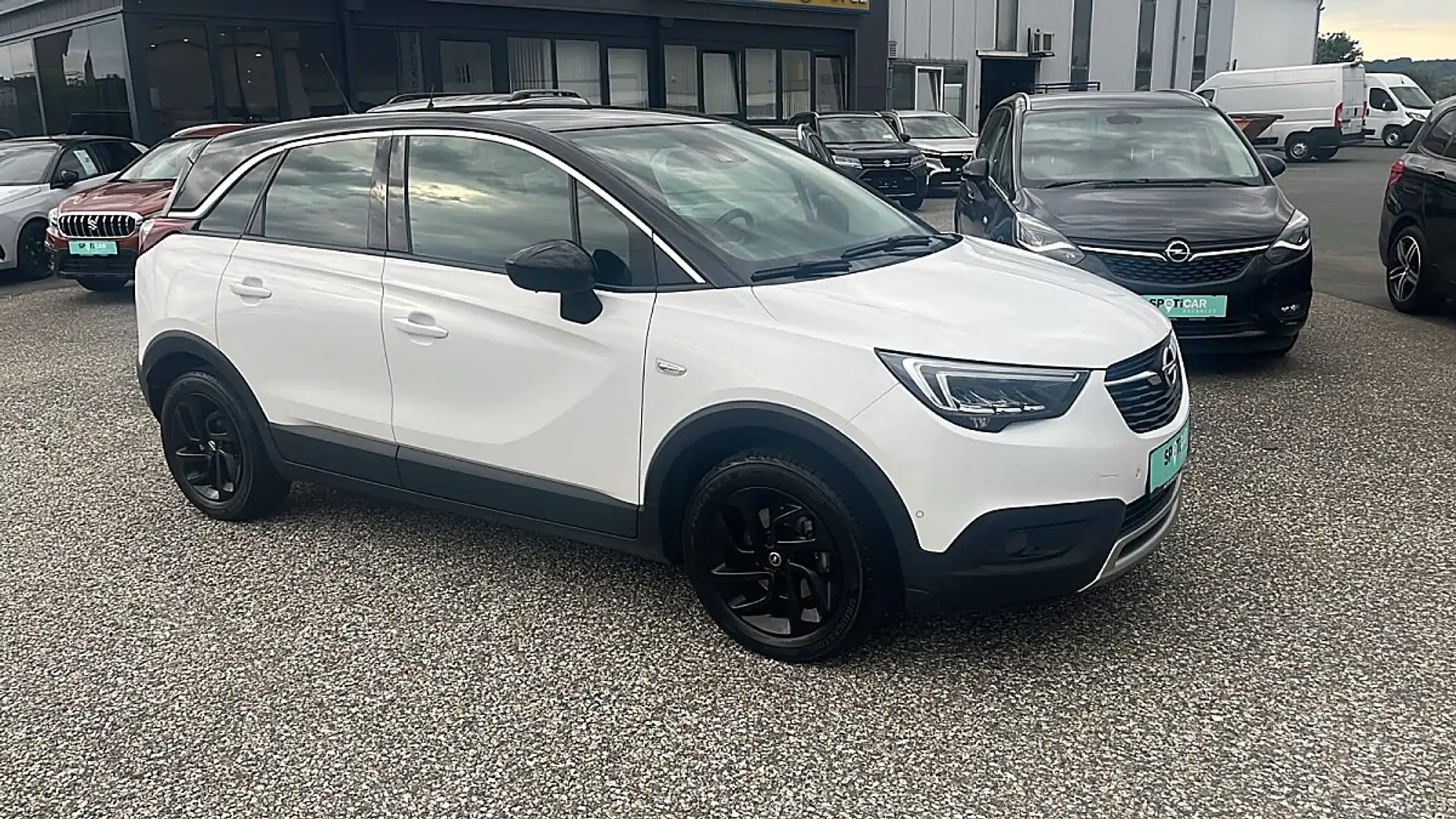 Opel Crossland X 1,2 Turbo ECOTEC Direct Injj. Design Line St./St Weiß - 2