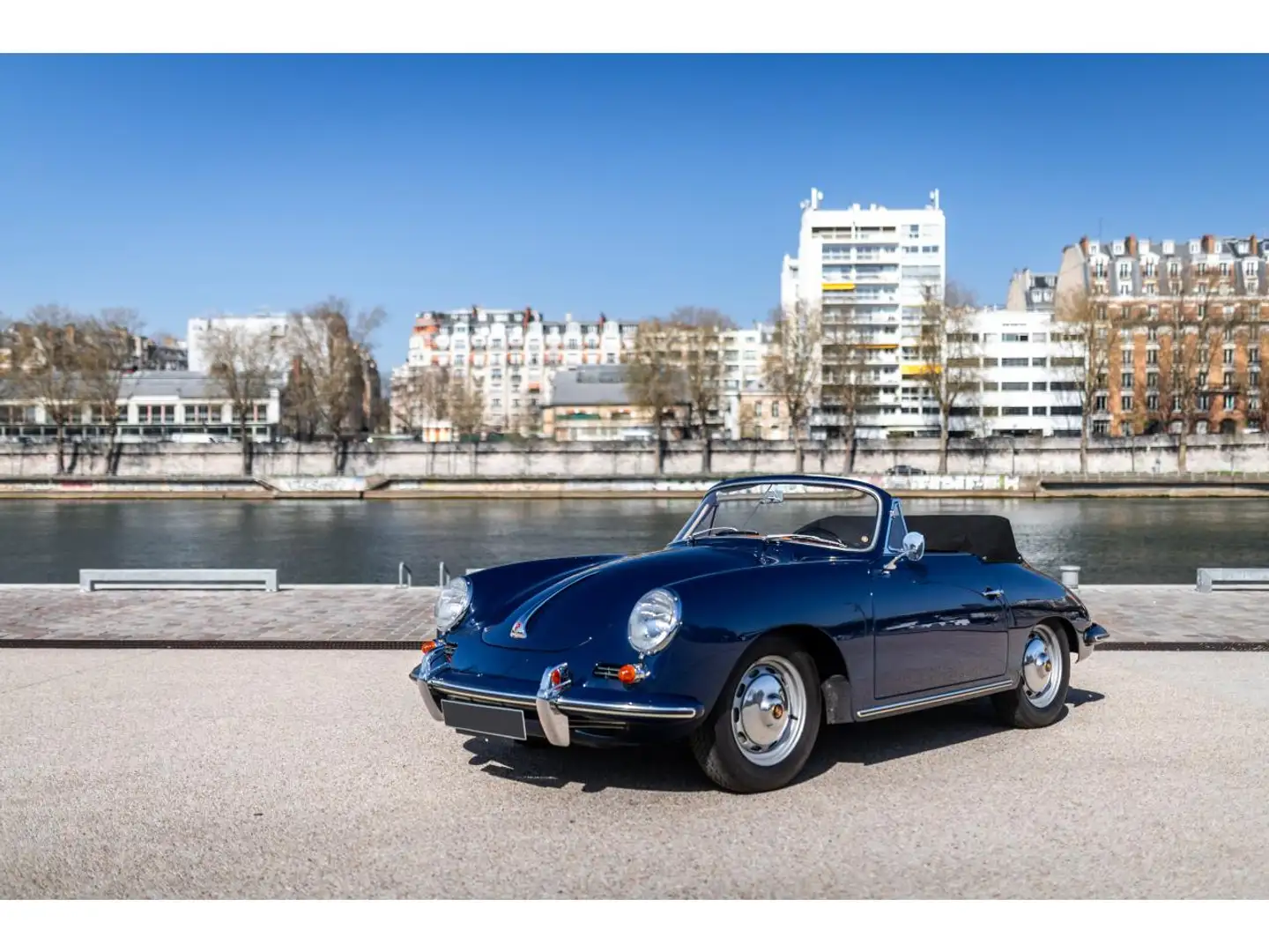 Porsche 356 BT6 S 75ch Bleu - 1