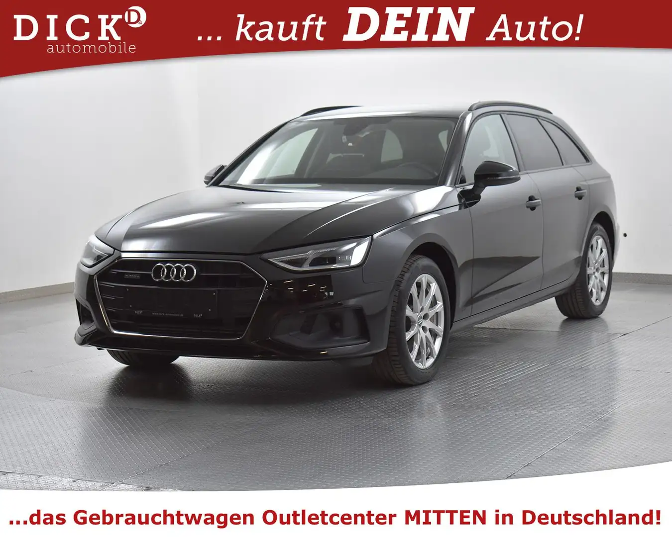 Audi A4 Av 45d Quatt Tiptr. Sport LEDER+NAVI+ACC+LED+ Schwarz - 2