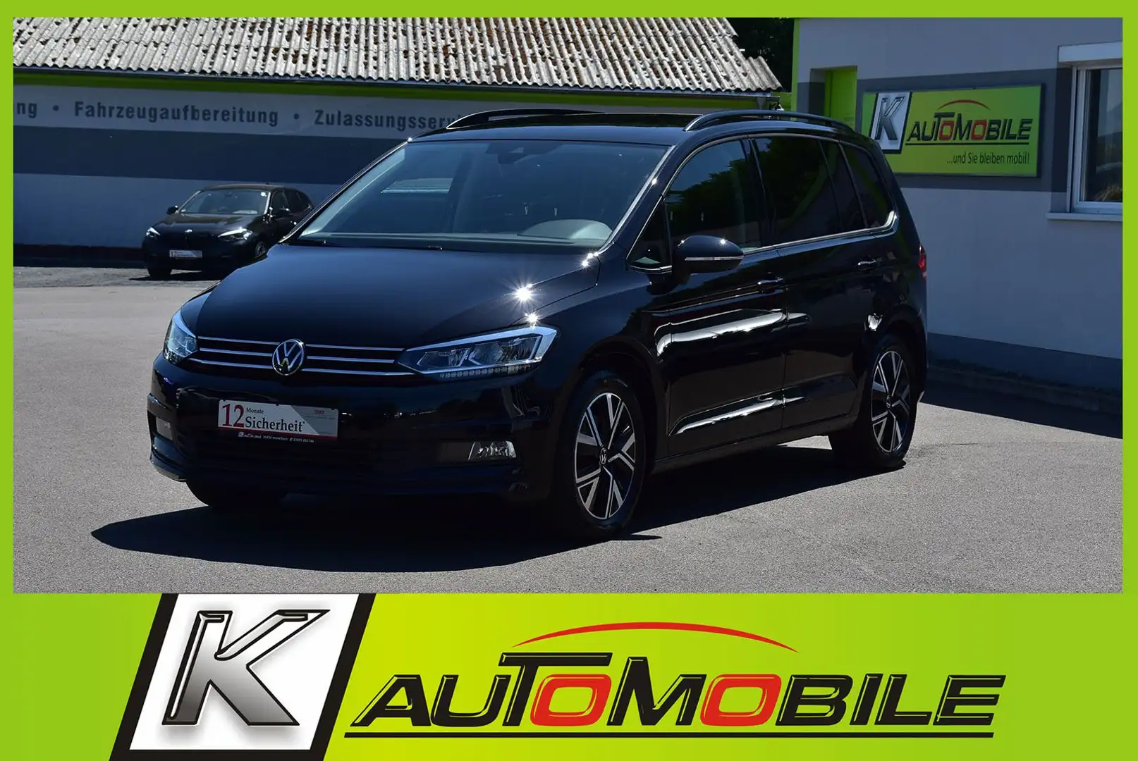 Volkswagen Touran 1,5TSI Comfort LED+ACC+Kamera+7Sitzer+AHK Černá - 1