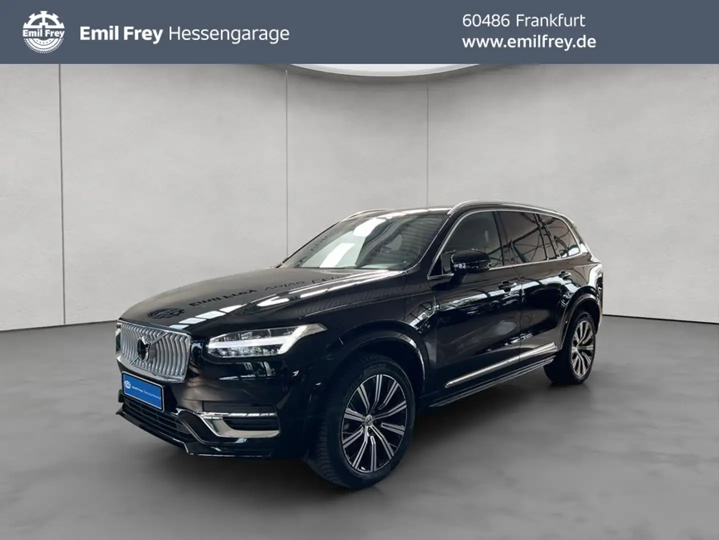Volvo XC90 XC90 B5 AWD Plus-Bright 7S Glasd Standh 360° AHK Schwarz - 1