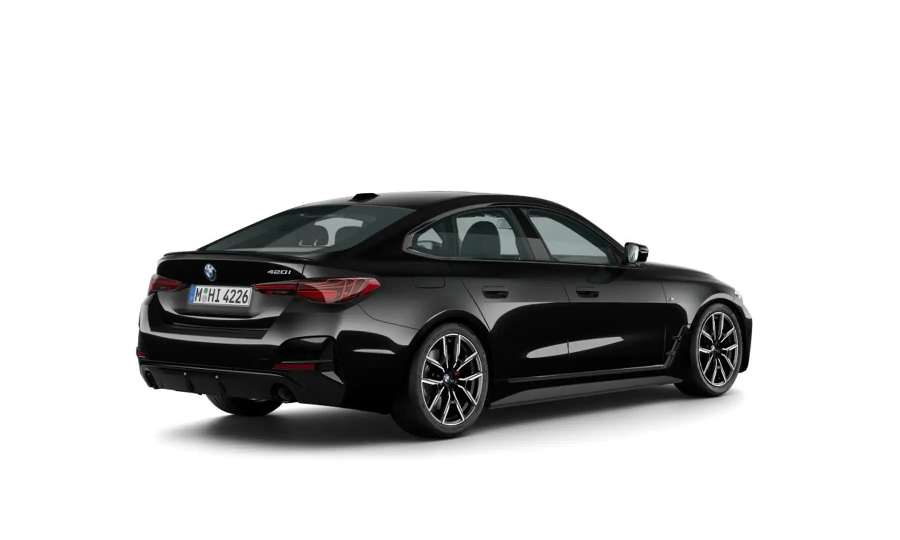 BMW 420 4 Serie 420i Gran Coupé M Sportpakket Pro | Leder Zwart - 2