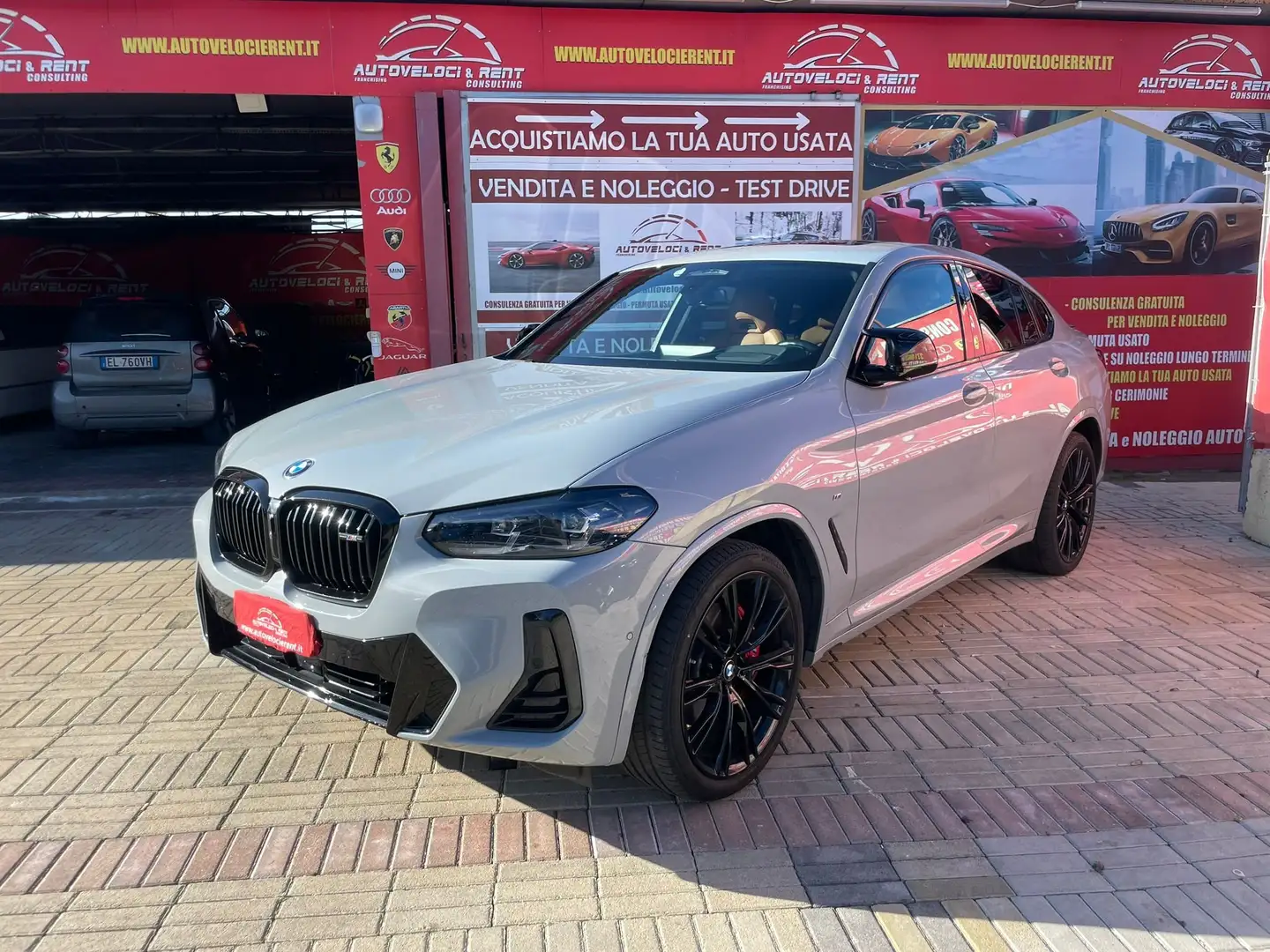 BMW X4 X4 xdrive M40i mhev 48V FULL PRONTA CONSEGNA Grigio - 1