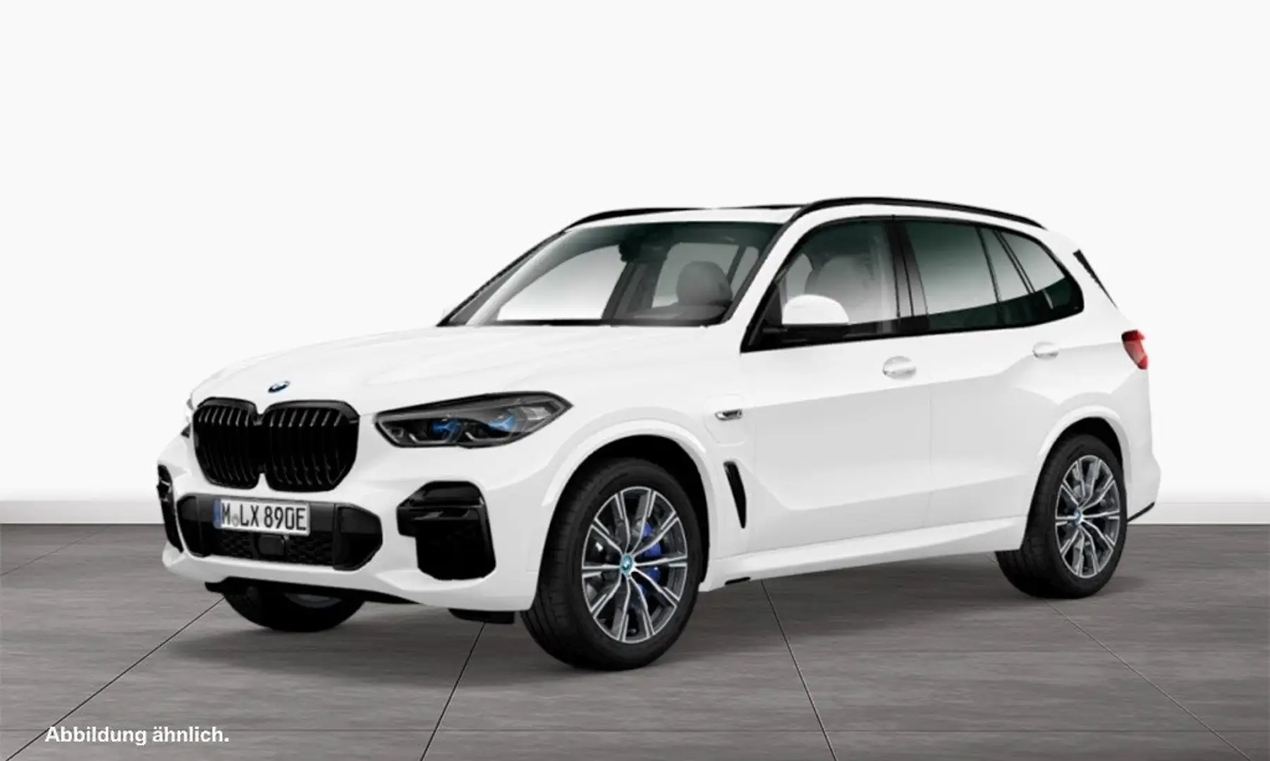 BMW X5 xDrive45e M SPORT+PANO+LASER+HUD+KAMERA+AHK Weiß - 1