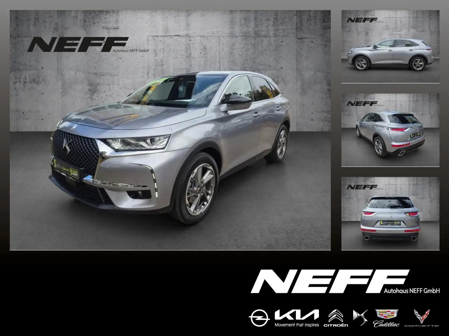 DS Automobiles DS 7 Crossback 7 Crossback 225PS Bastille PHEV E-Tense KAM Grey - 1