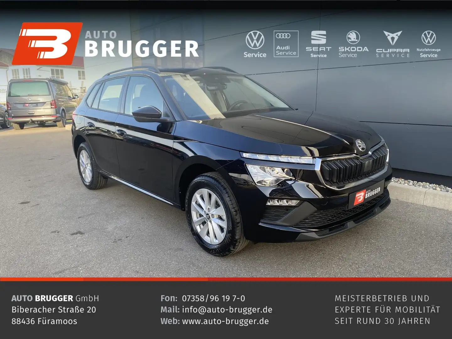 Skoda Kamiq 1.0 TSI DSG ESSENCE LED PDC SHZ AppleCarPlay Schwarz - 1