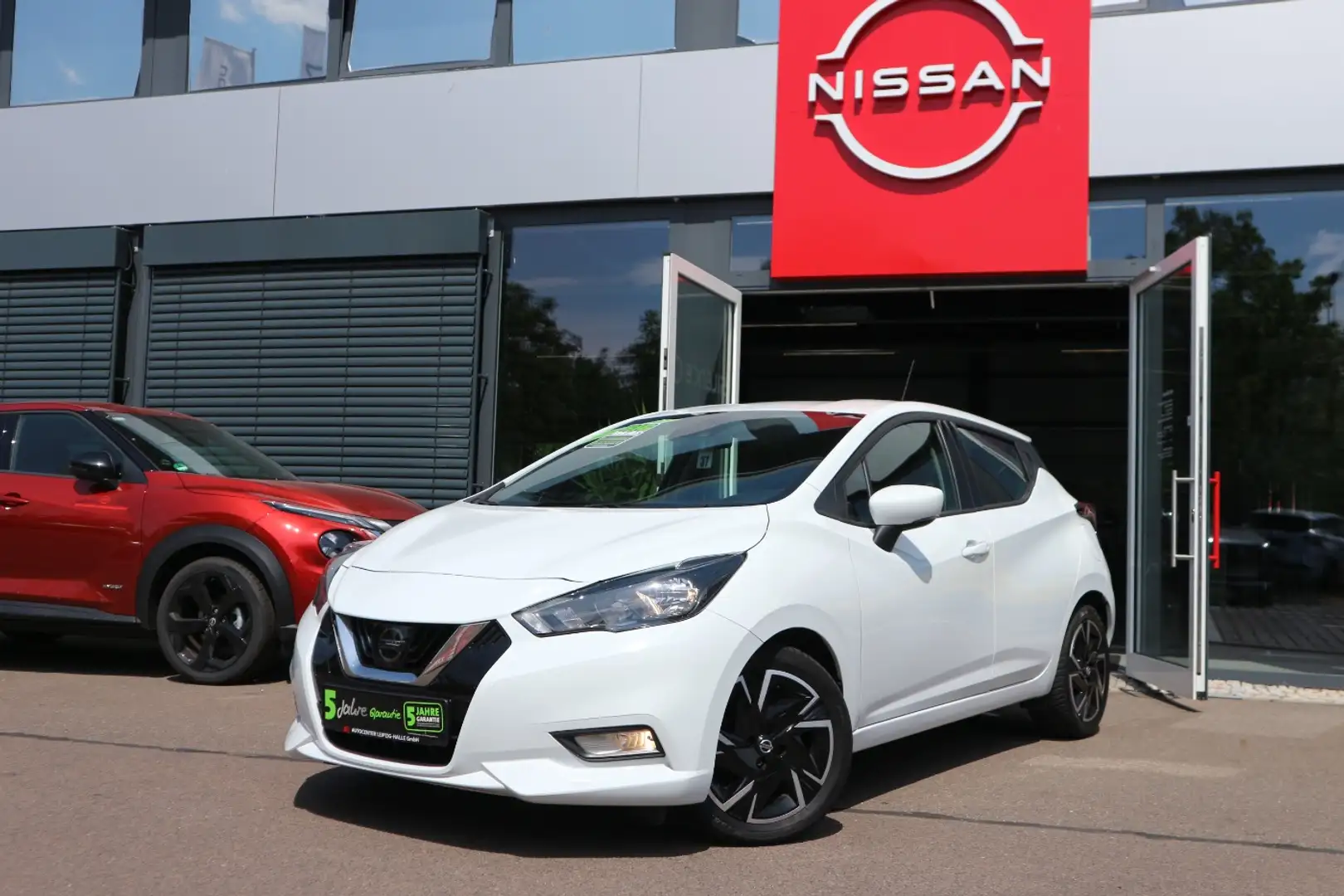 Nissan Micra 1.0 IG-T N-Way Navi SHZ PDC Klimaauto GRA Weiß - 2