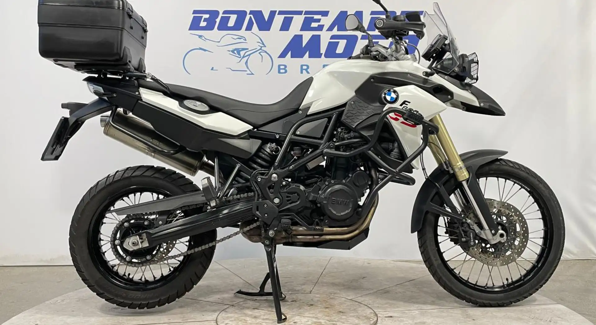 BMW F 800 GS 2013 + BAULE VARIO BMW Blanc - 1