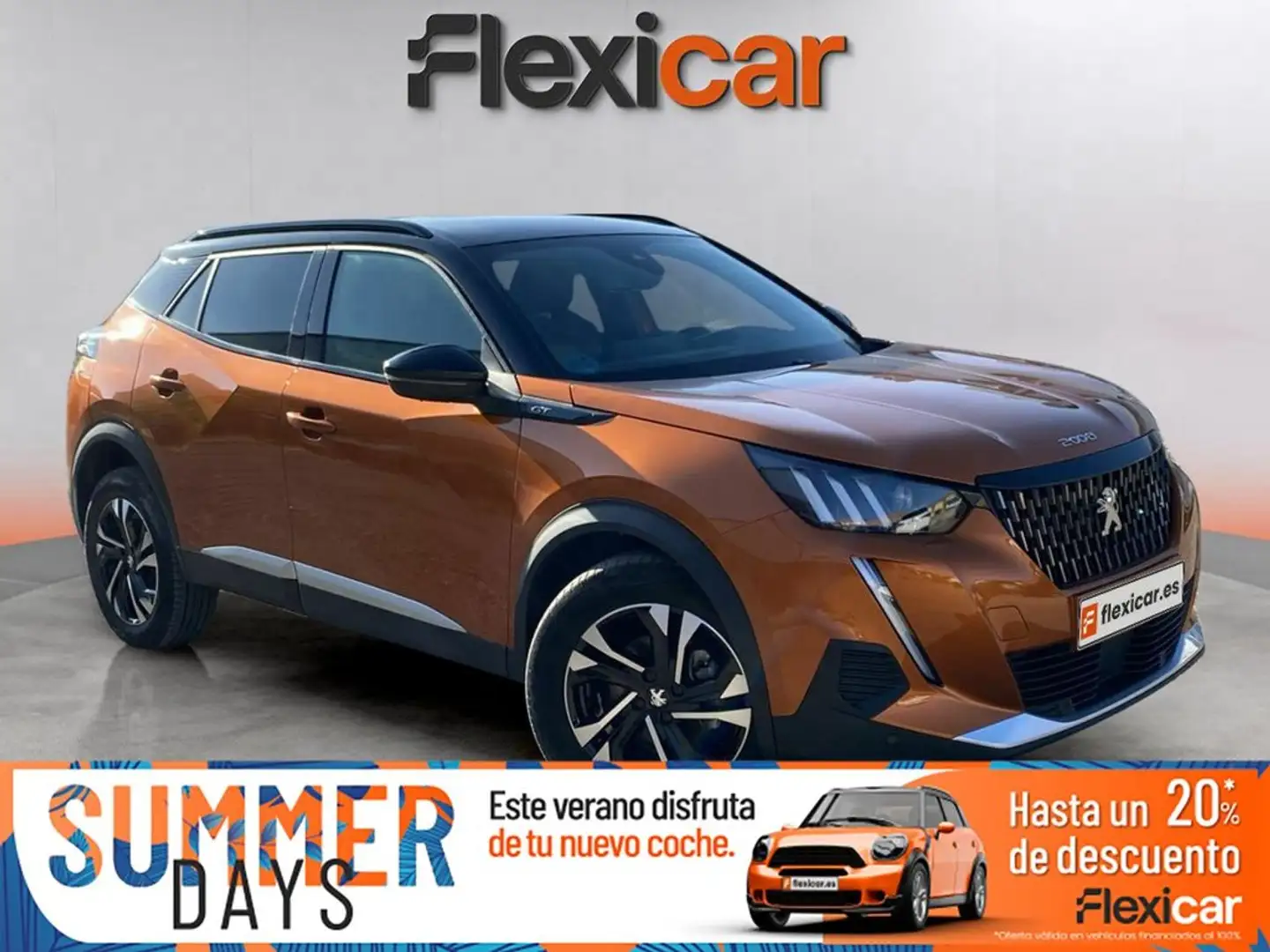 Peugeot 2008 1.2 PureTech S&S Allure Pack EAT8 130 Naranja - 1