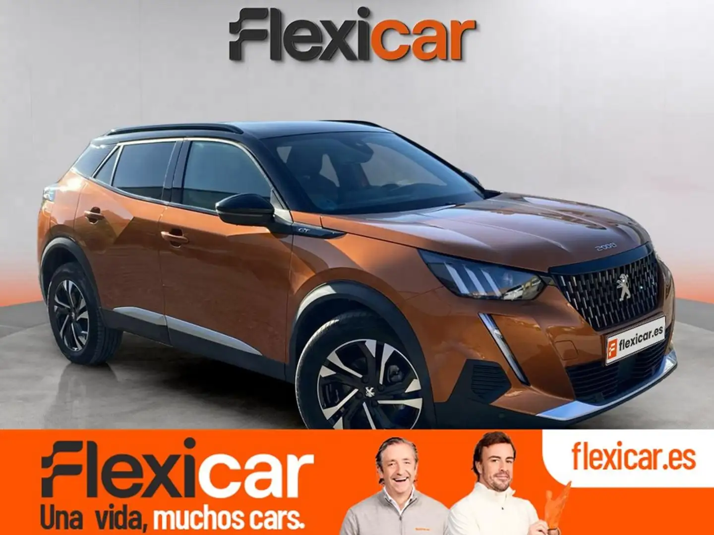 Peugeot 2008 1.2 PureTech S&S Allure Pack EAT8 130 Orange - 1