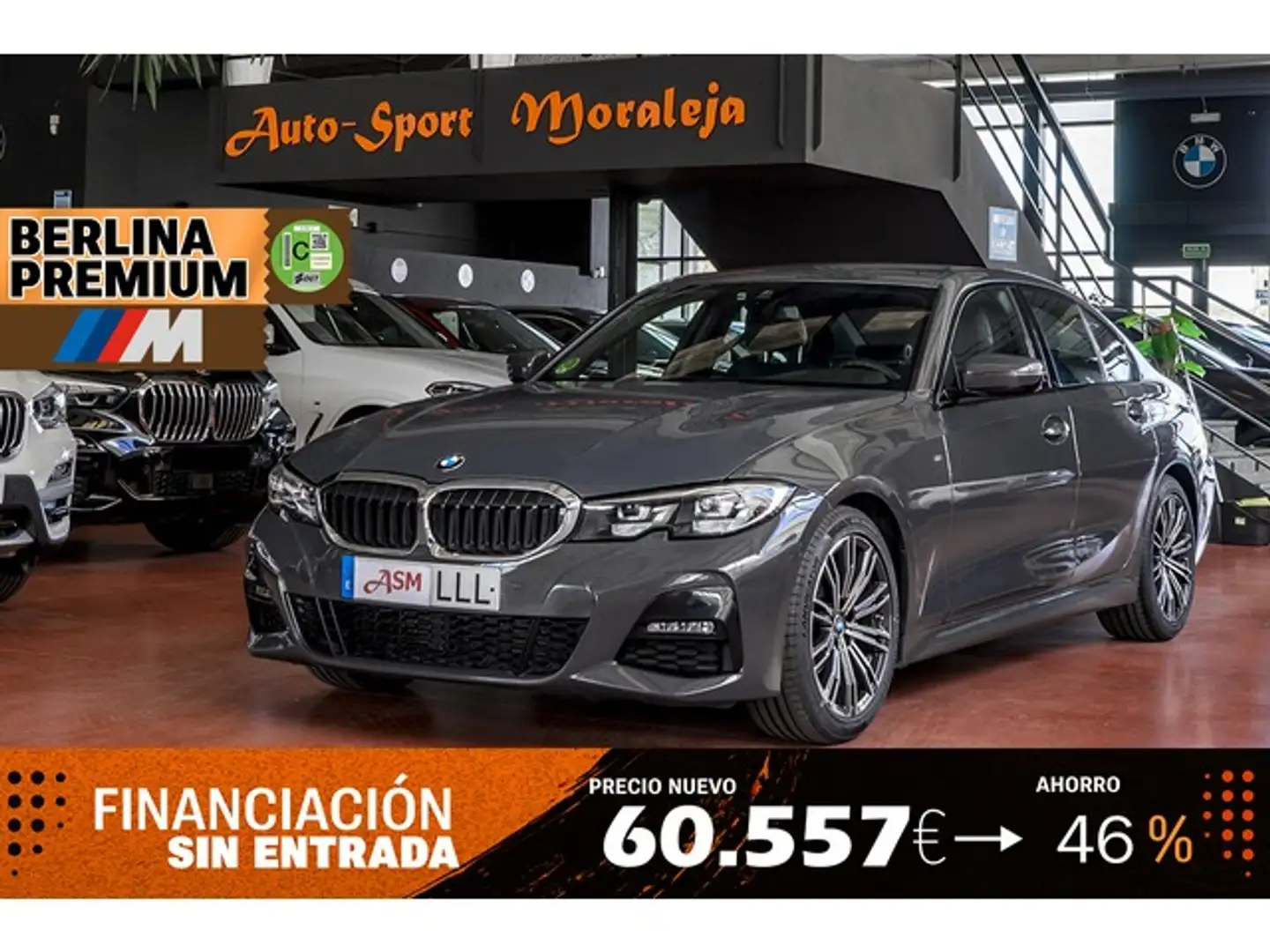 BMW 318 318dA Gris - 1