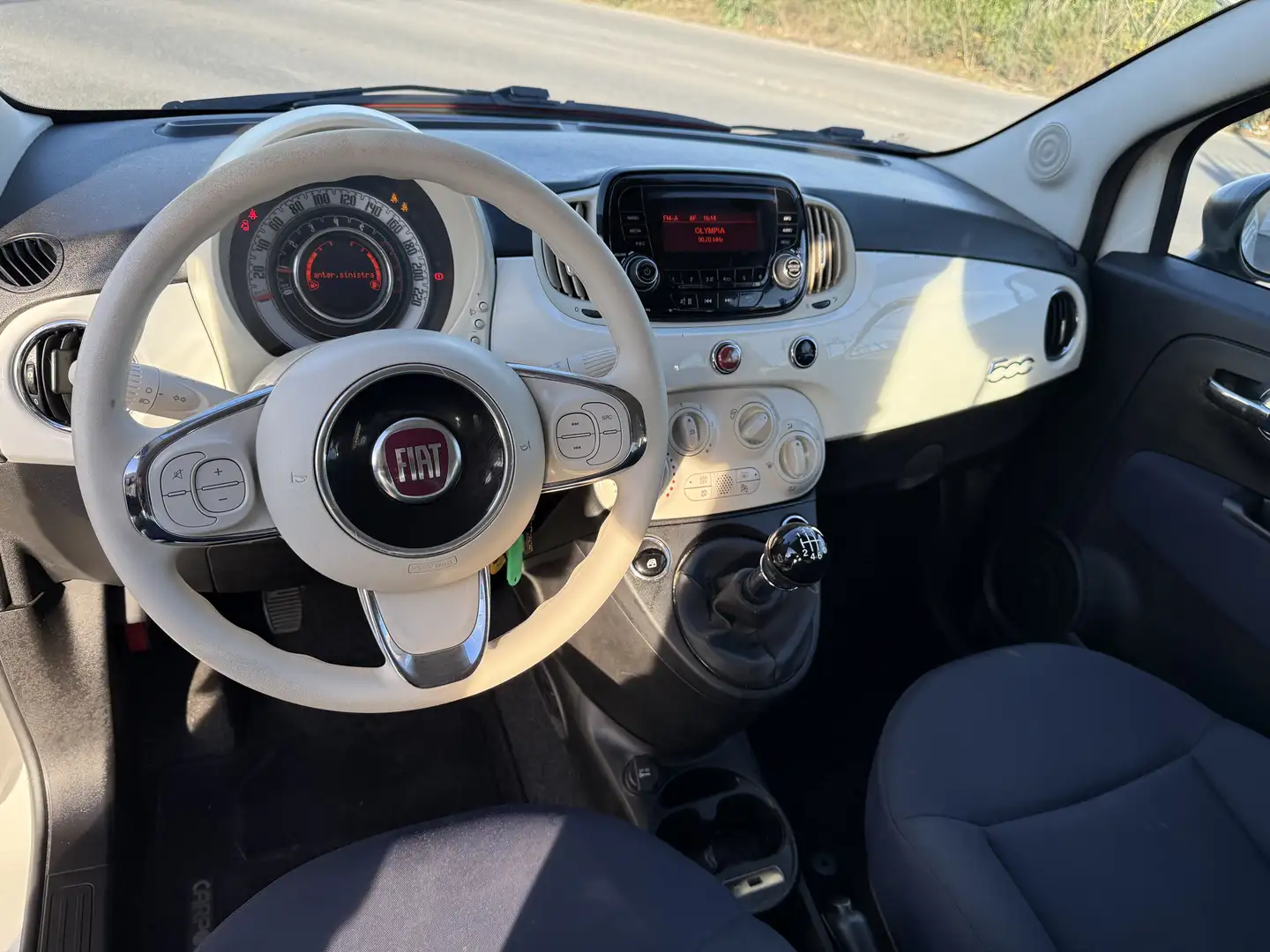 Fiat 500 1.0 hybrid Cult 70cv Vettura 1 Proprietario Bianco - 2