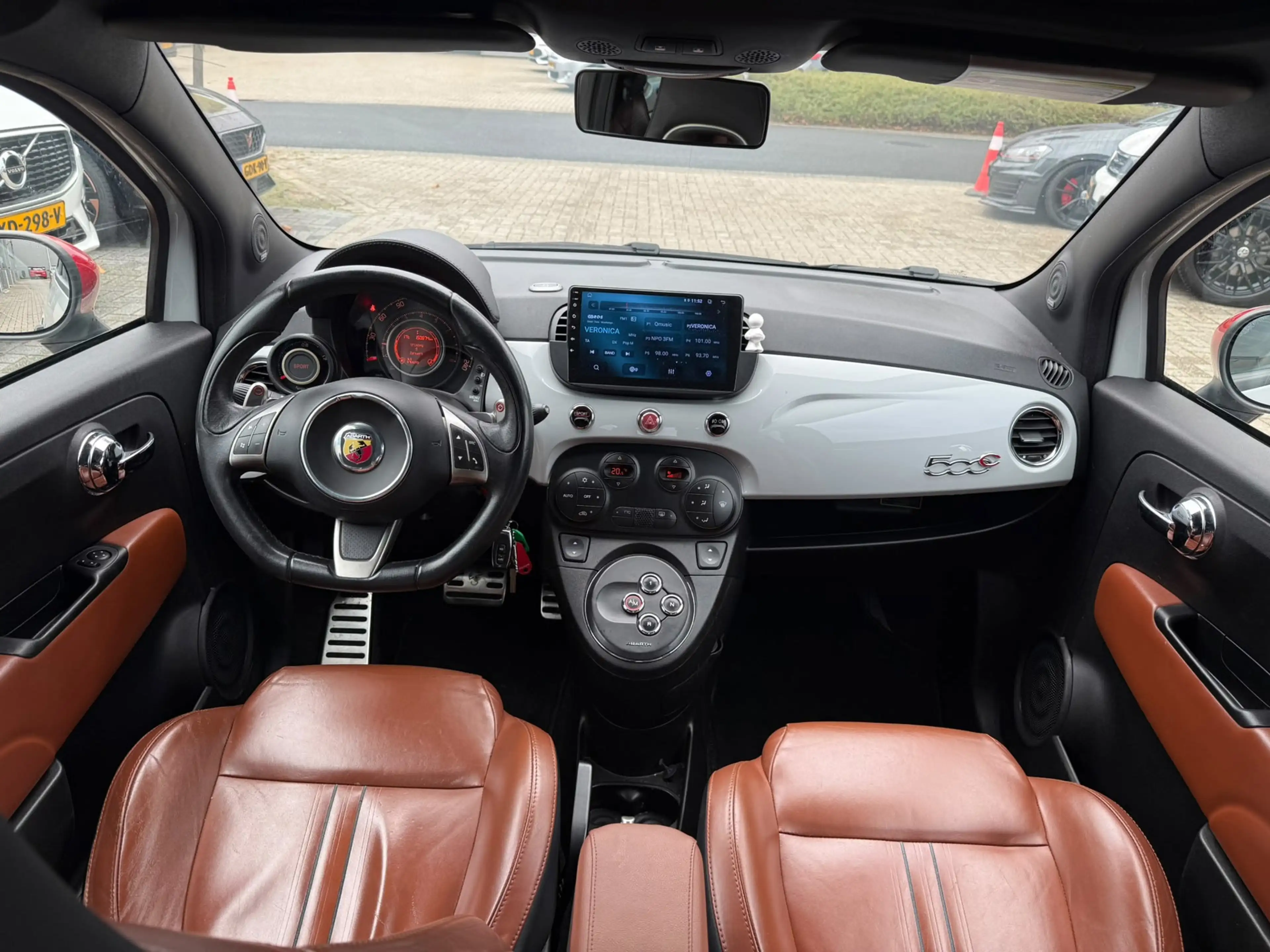 Fiat 500C Abarth 1.4-16V Abarth|automaat|Flippers|Cabrio|Carplay|PD — photo 7